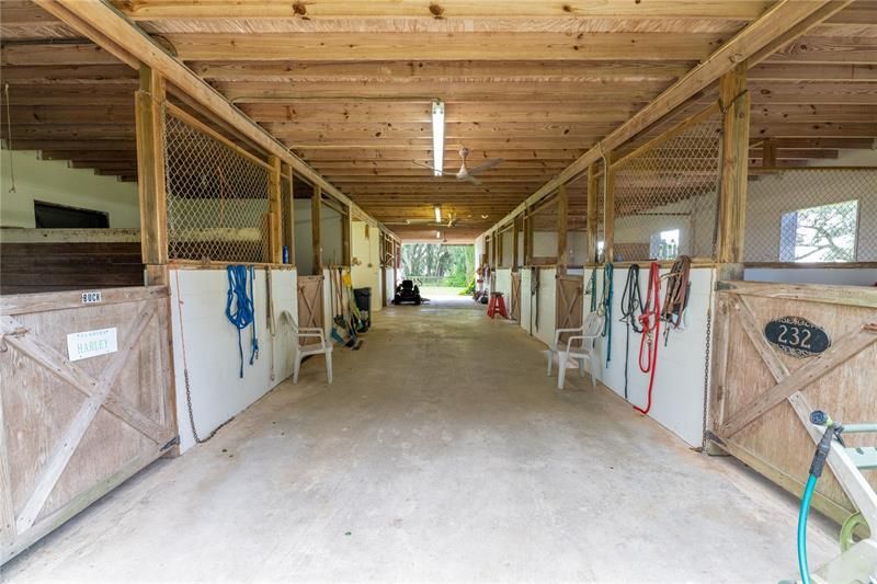 Inside Barn