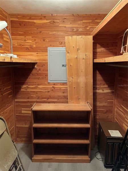 Cedar closet