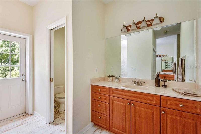 Master Bathroom includes double vanities and double lavatories.