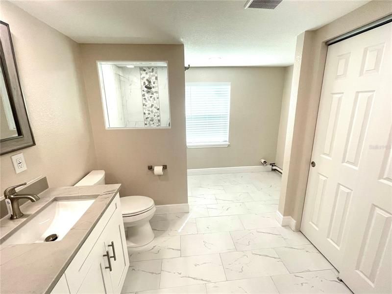 The en suite primary bathroom is a show stopper.