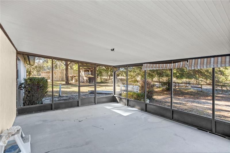 Back Screened Porch