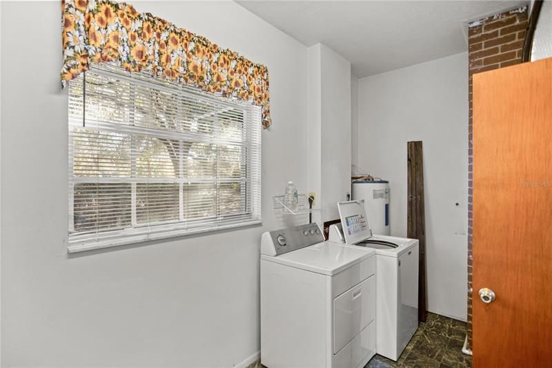 Utility room off of family room