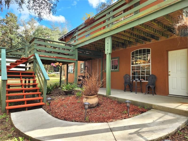 Downstairs Patio