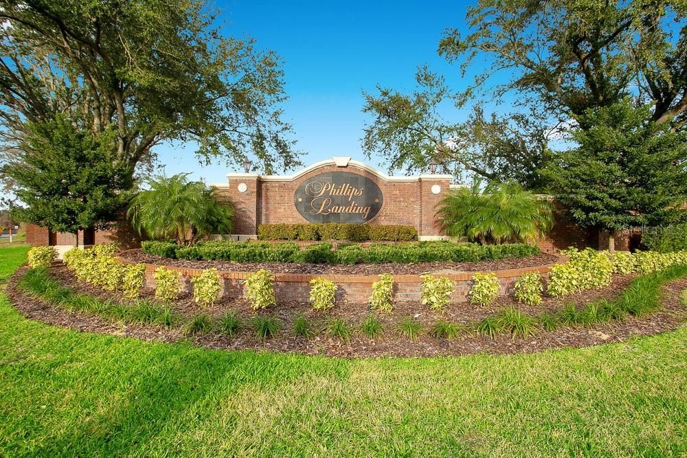 Phillips landing with a 24 hour guarded front gate.