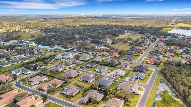 Aerial of community