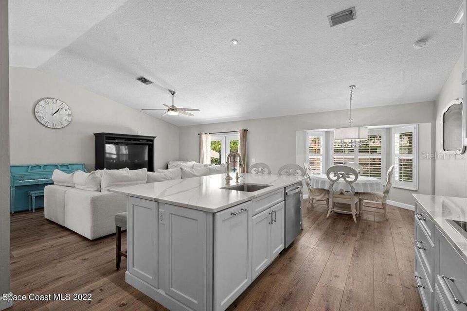 Kitchen and Living Area