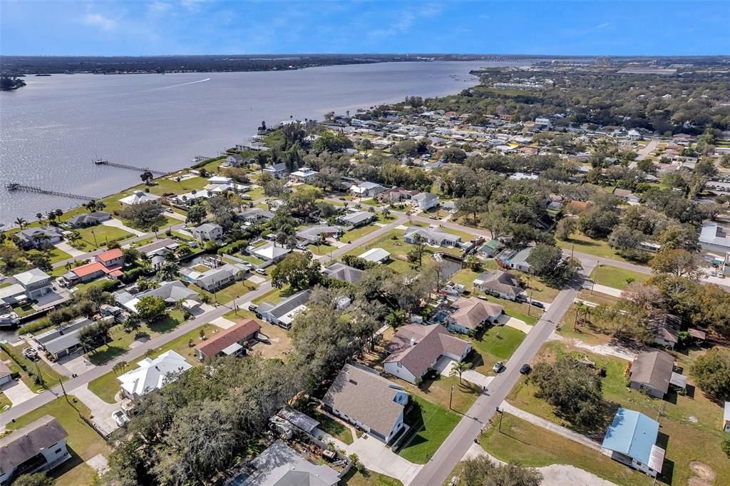 Manatee River is a 36-mile river that flows into the Gulf of Mexico at the Southern part of Tampa Bay.