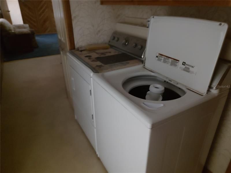 Washer & Dryer in home