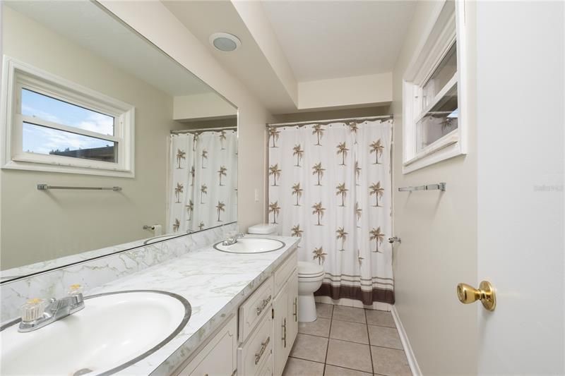 Ensuite with two sinks