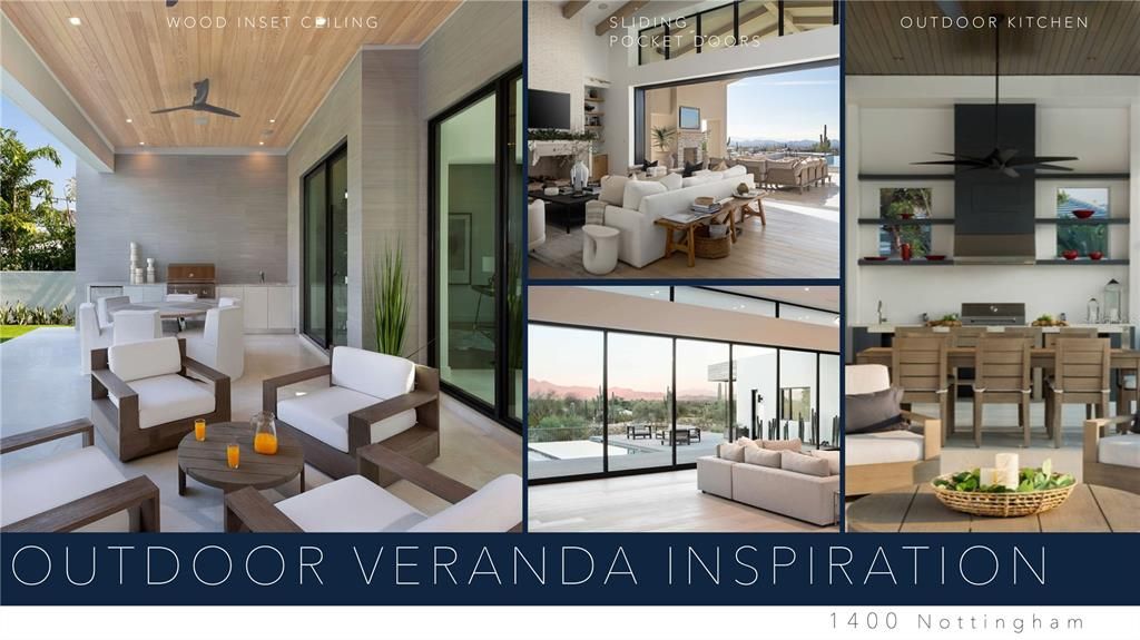 Veranda Selection Inspiration with pocket sliding doors