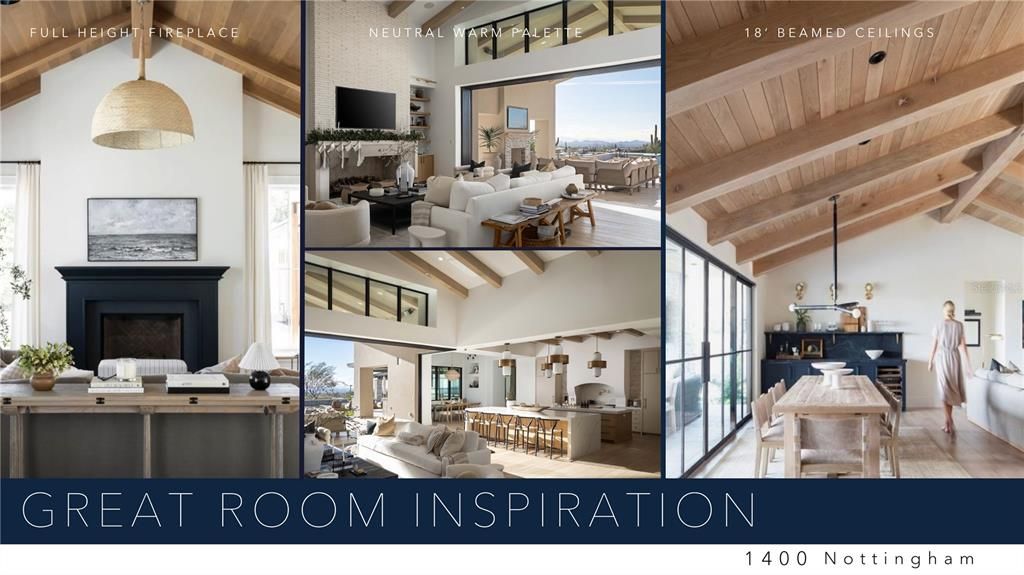 Great Room Selection Inspiration
