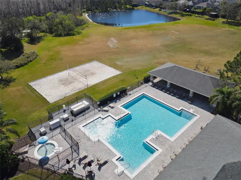 Avalon Lakes community clubhouse with resort like amenities.