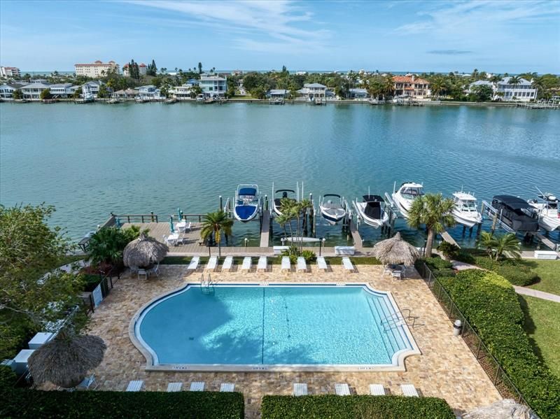 Great views to the intracoastal in your heated resort pool
