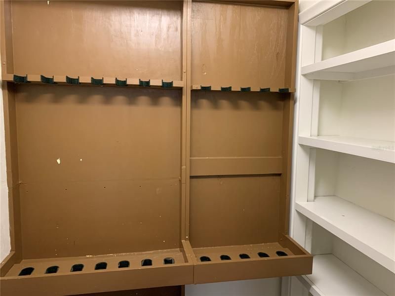 gun storage room