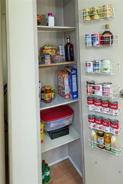 Large pantry in the kitchen