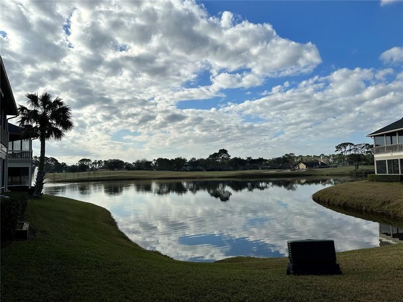 Views of the Golf Course and Pond