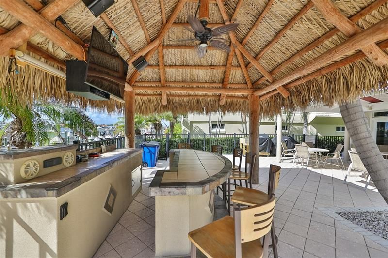 Get to know your neighbors at the Tiki Bar!