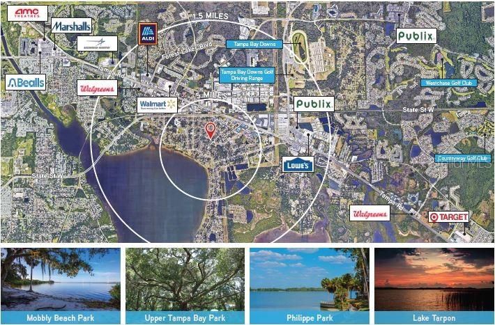 Location - new town center will just 3 blocks north of  site for sale