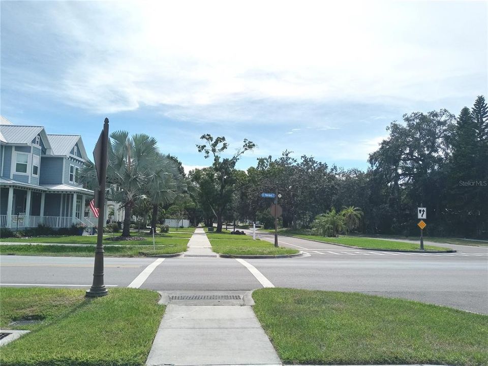 Corner of Park Blvd and St. Petersburg Dr. looking south
