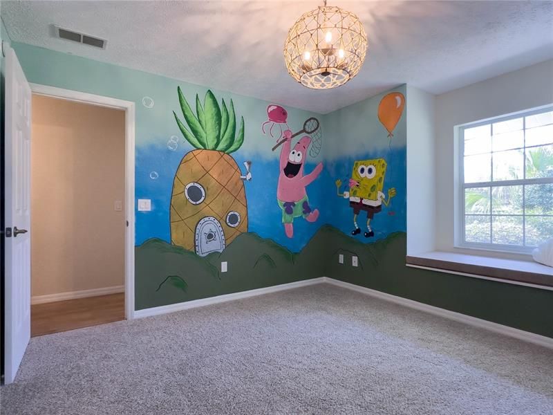 Easy to paint if not a Sponge Bob fan.