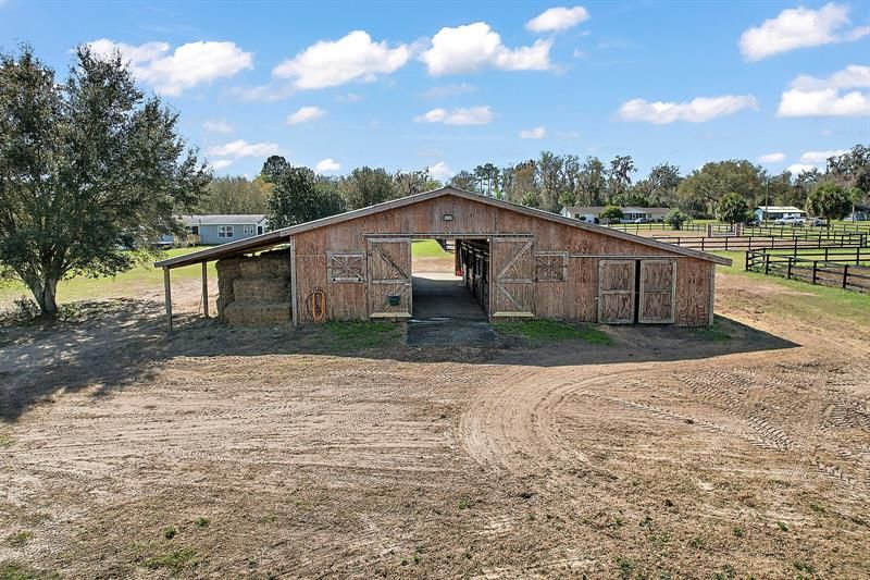 Back of Barn 8 stall