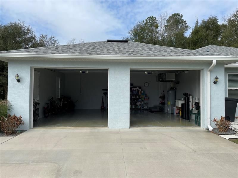 2 car garage