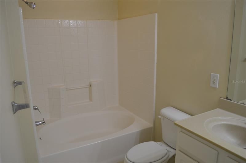 Tub and Shower in Master Bathrroom