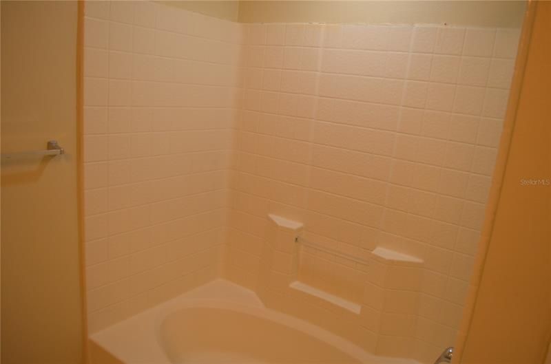 Tub and Shower 2nd Bathroom