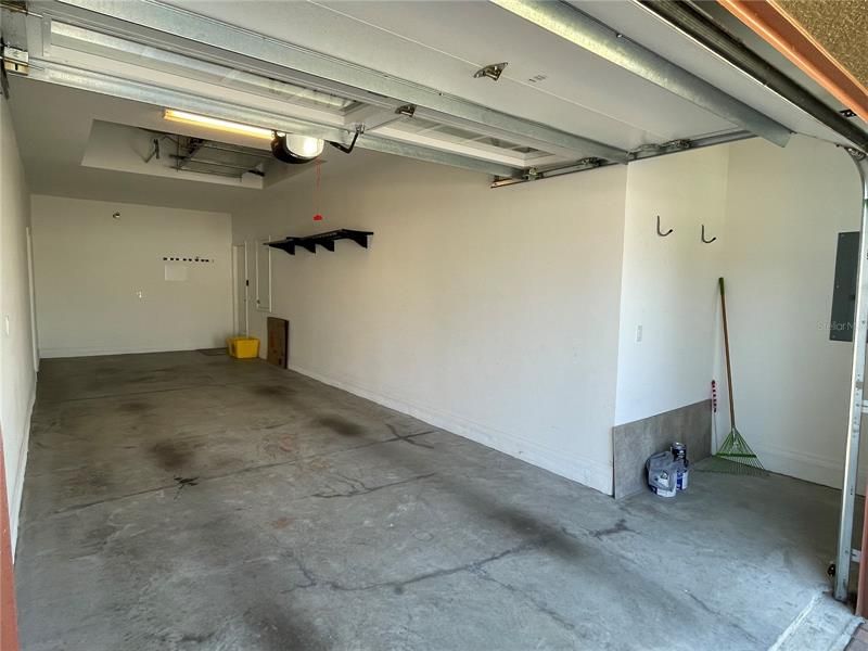 2 Car Tandem Garage with Storage