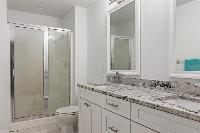 2901 CAPTAINS COURT, PALMETTO FL 34221 MLS#A4560354Master Bath, shower only, double sinks and granite counter tops