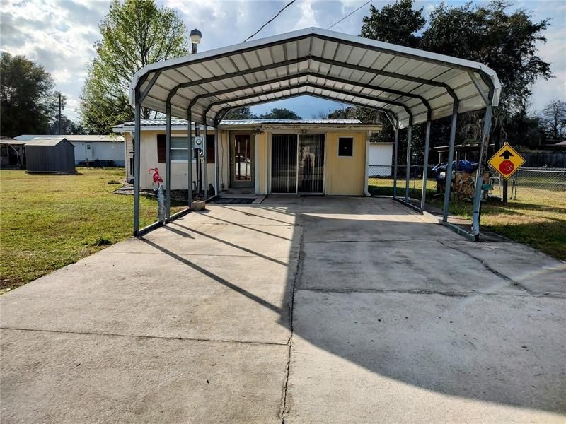 oversized carport