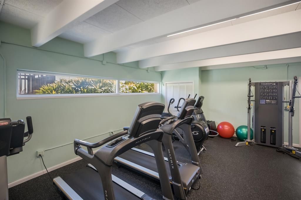 Fitness center in main clubhouse