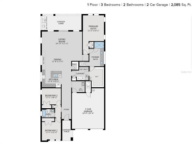 Active With Contract: $639,669 (3 beds, 2 baths, 2085 Square Feet)