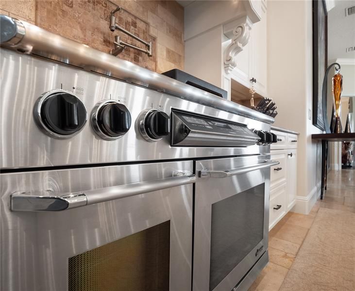 Top of the line appliances have been serviced regularly for optimum performance.