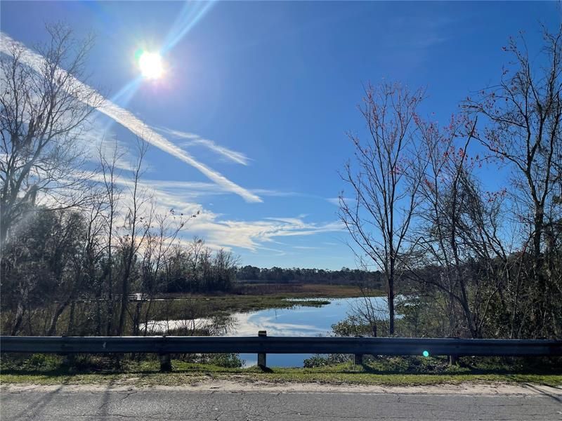 View of one of the other 4 lakes entering/exiting neighborhood