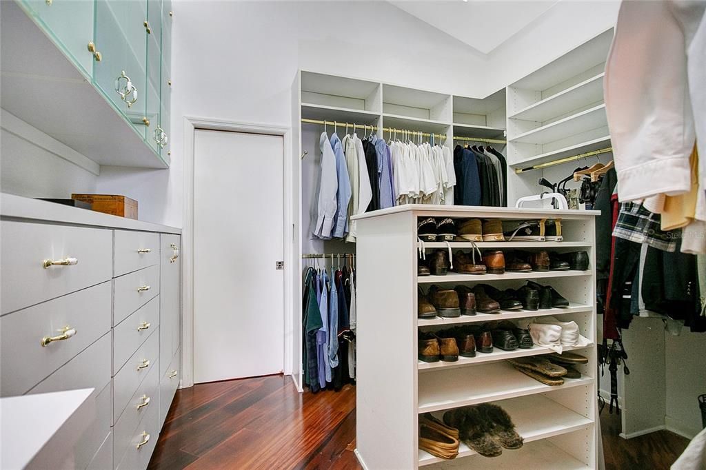 Big walk in closet