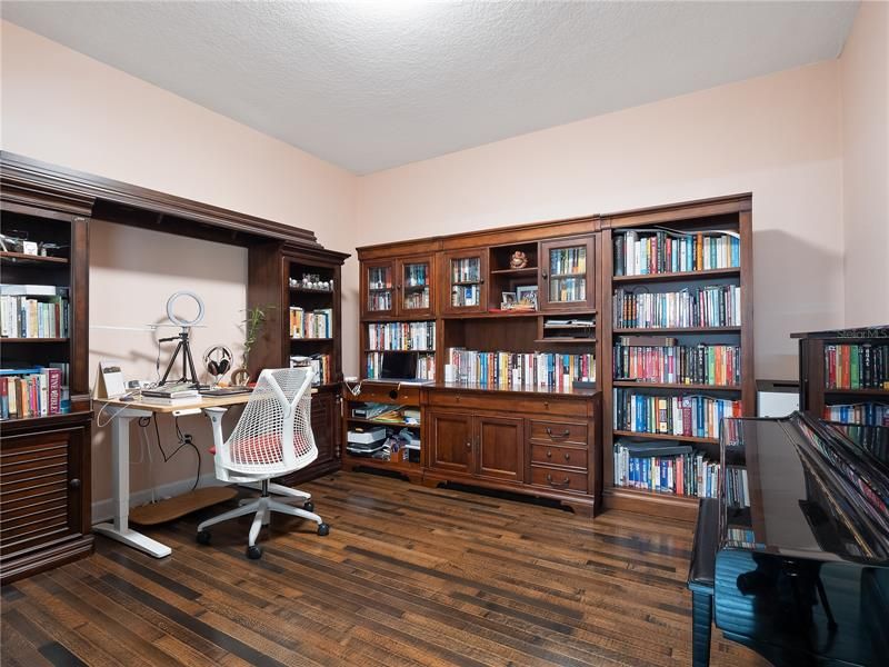 This is the perfect study. Or if you prefer you can add a closet and it is a 3rd bedroom