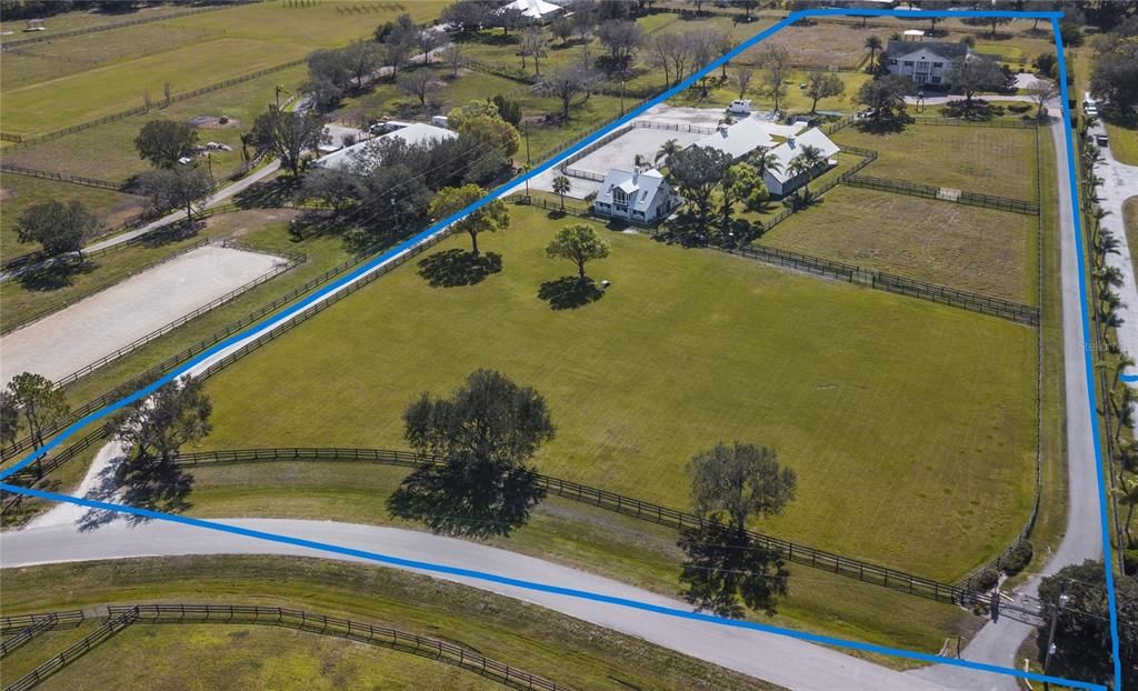 Bird's Eye view of the Property.