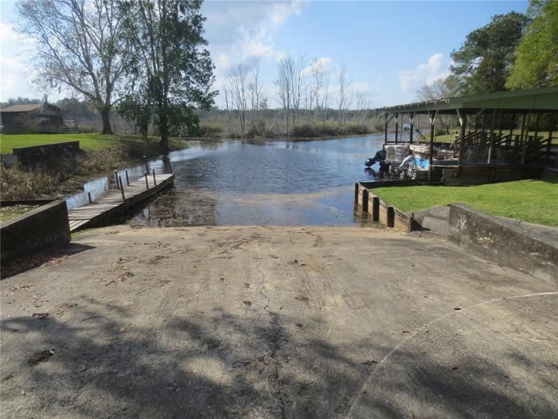 SILVER LAKES ACRES PRIVATE BOAT RAMP