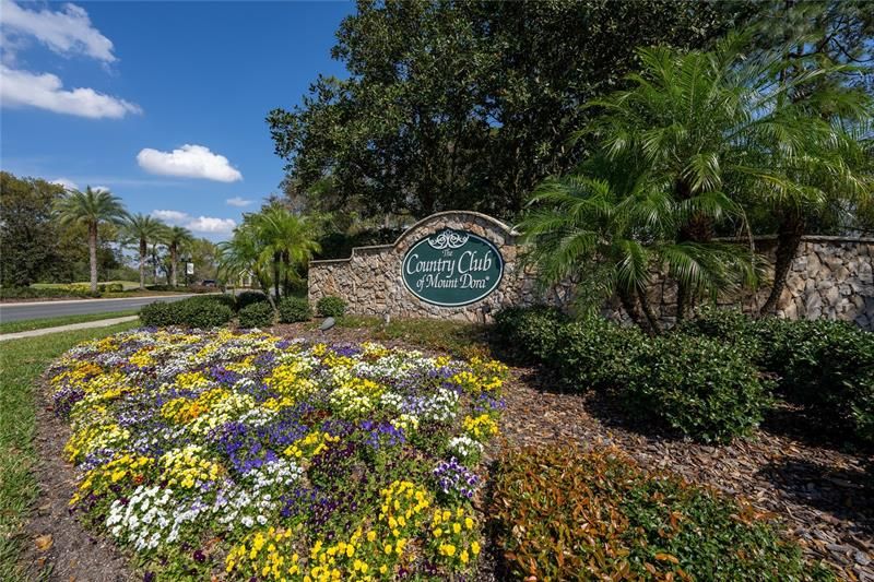 Within the Country Club of Mount Dora