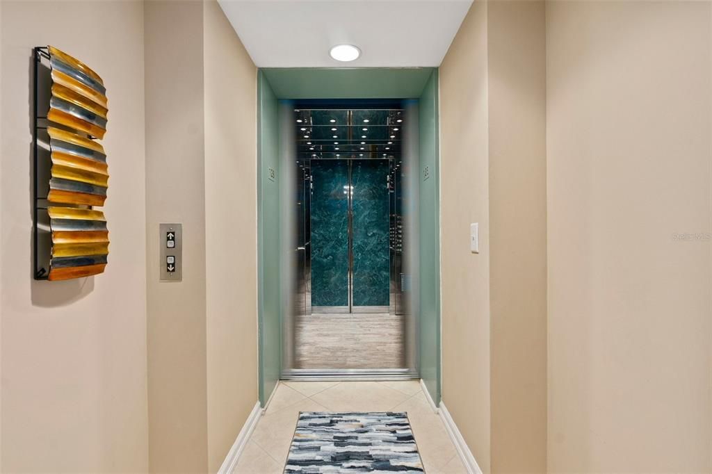 Private Elevator Entrance