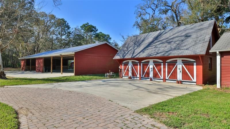 3 Car Garage with full storage