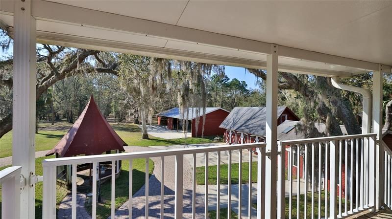 Loft Back Porch View