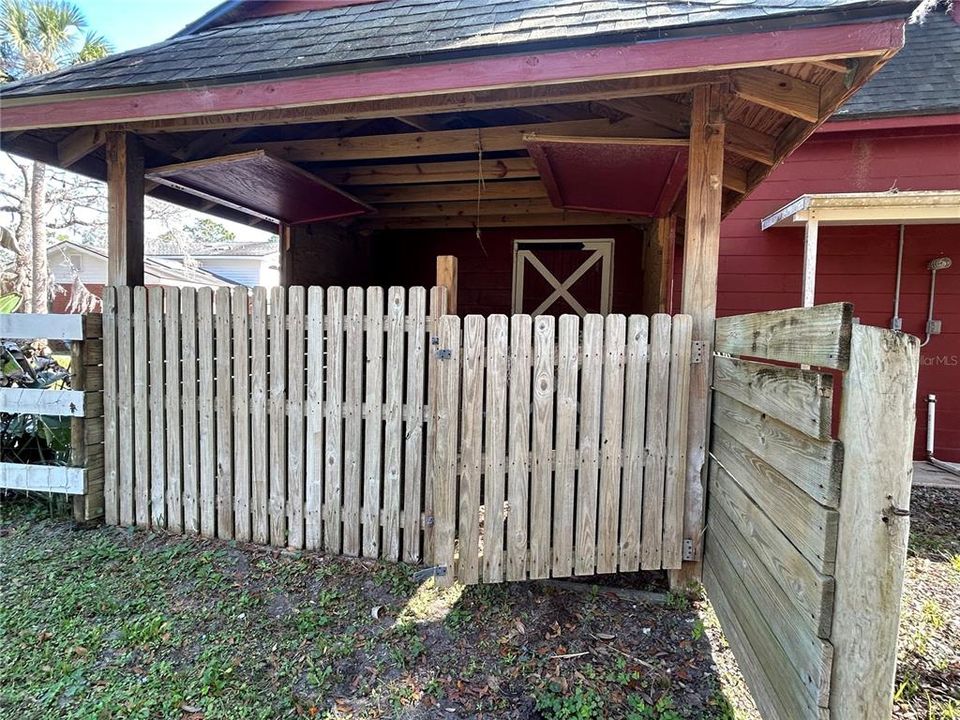 Horse stall