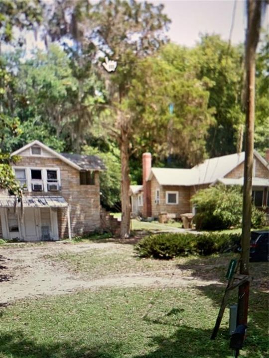 House is on the right … Apartments on the left