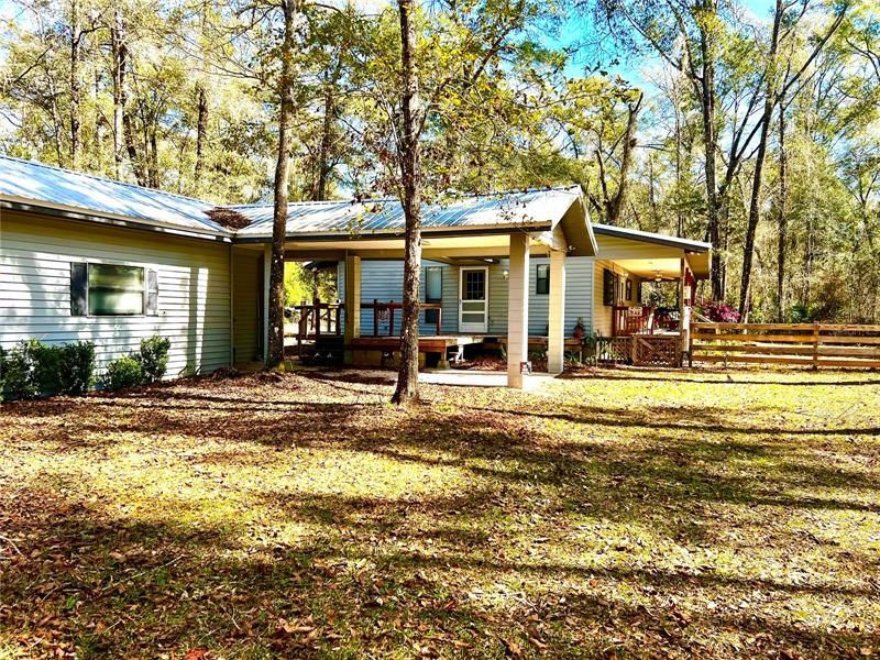 Carport with RV Pad and hookups