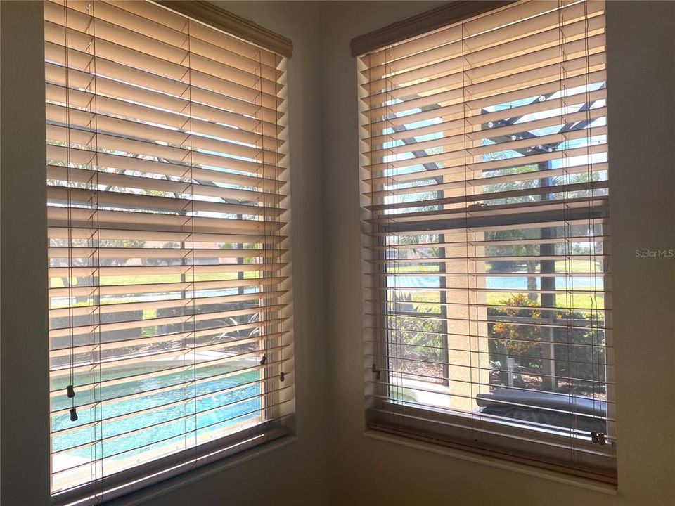 many windows in master bedroom that catches  all views