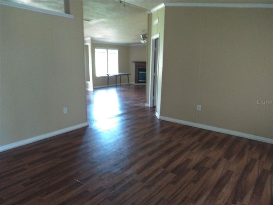 family room, near front door