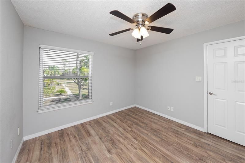 Primary bedroom with room for king bed