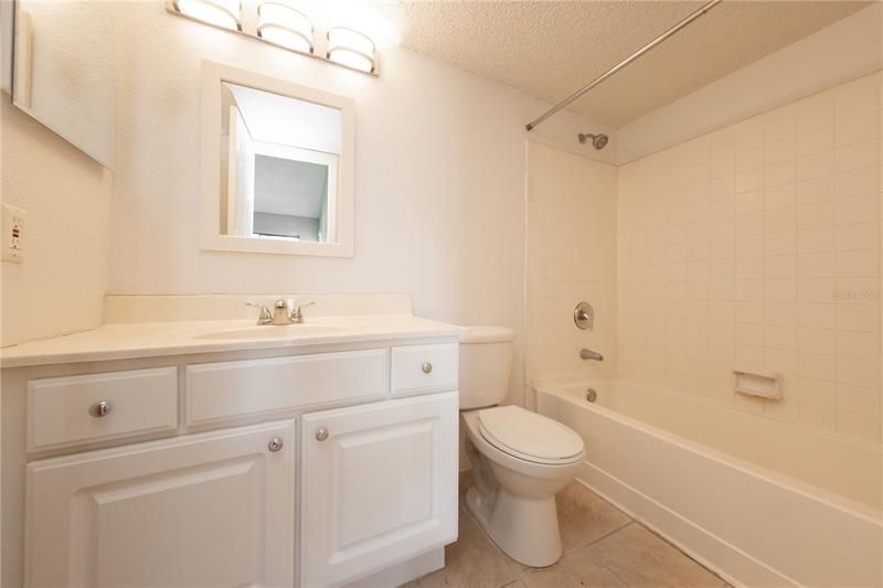 Tub and Shower combo in bath